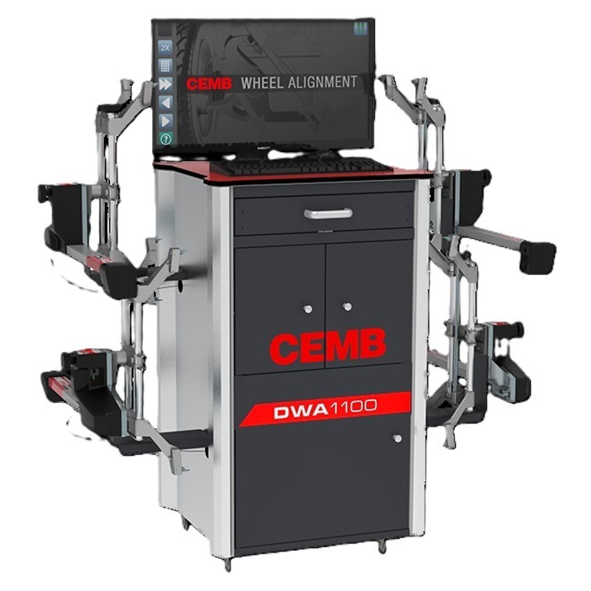CEMB, Computerized 4-Wheel Alignment System, Model# DWA1100